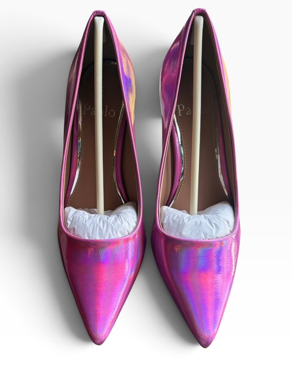 LINEA Paolo Payton Fuchsia Pointed-Toe Pumps – Size 5.5M – NIB